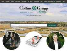 Tablet Screenshot of collinsgrouprealty.com